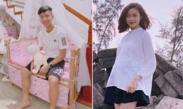 Cầu thủ Văn Đức đi mua đồ cho con, dân tình liền đoán ngay giới tính