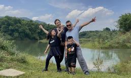 Jennifer Phạm cùng ông xã và hai con đi chơi nông trại, nhan sắc chồng cô mới bất ngờ