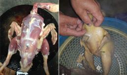 'Cười bò' khi nhìn thành phẩm gà, vịt hậu qua tay của các chị em ghét bếp