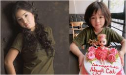 Con gái Thúy Nga tròn 9 tuổi đã mặc vừa áo của mẹ năm 27 tuổi