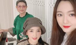 Gia đình ba thế hệ của Giáng My chung một khung ảnh, nhan sắc quả không phải dạng vừa