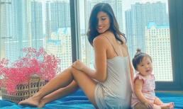 Chân dài sở hữu biệt thự rộng hơn 1000 m2 - Trang Lạ hiếm hoi đăng ảnh con gái 9 tháng tuổi xinh xắn