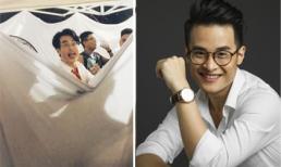 Biểu cảm cực dễ thương của Hà Anh Tuấn khi ở phòng thay đồ nhưng vẫn muốn giao lưu với fan