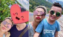 Ca sĩ 'xấu lạ' Thảo Trang đưa con trai đi du lịch cùng bạn trai mới