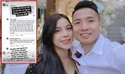 Bị réo tên trong scandal của vợ chồng Duy Mạnh, bà xã Dũng trung vệ bức xúc đáp trả