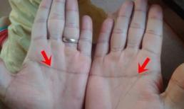 'Điểm vàng' trên bàn tay báo trước tài lộc, thần Tài đỡ đầu, thần May Mắn bảo vệ