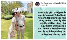 Thu Trang chơi lớn hứa sẽ ăn chay 1 năm nếu Tiến Luật tập lên 6 múi, cư dân mạng cười không nhặt được mồm