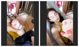 Tướng ngủ của Ngọc Trinh gây sốt dù bị trợ lí 'cố dìm'