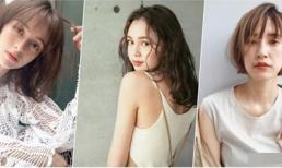 Cô gái mặt tròn để tóc kiểu nào cho khuôn mặt thon gầy?