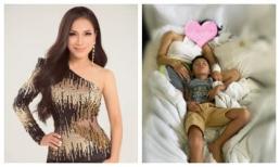 Sau một tuần bị bỏng nặng, Hồng Ngọc chia sẻ hình ảnh đầu tiên, nhìn mà thương