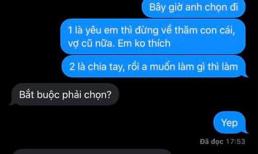 Bạn trai mượn cớ chu cấp cho con để 'tạt' qua chỗ vợ cũ, 'tiểu tam' nổi đóa nhưng chẳng thể ngờ mất cả chì lẫn chài