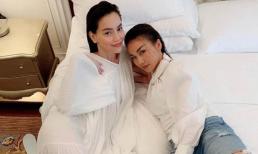 Hà Hồ lộ bụng lùm xùm, diện váy rộng che chắn vòng hai khiến rộ tin mang thai?