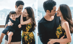 Trịnh Gia Dĩnh và vợ Hoa hậu xác nhận chuẩn bị lên chức bố mẹ lần 2 bằng bộ ảnh siêu ngọt 