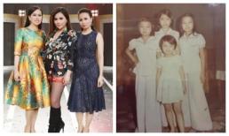 Ảnh hiếm khi bé của 3 chị em Cẩm Ly, Hà Phương và Minh Tuyết khiến ai cũng bất ngờ vì quá xuất chúng