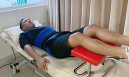Châu Khải Phong nhập viện vì gặp chấn thương, ngã lệch đĩa đệm lưng 