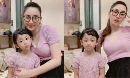 Con gái Á hậu Ngô Trà My càng lớn càng xinh xắn, đáng yêu