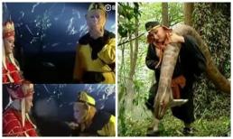 Bí mật trong Tây Du Ký 1986 không ai nhận ra suốt 34 năm qua: Tôn Ngộ Không rít thuốc lá để tạo khói, mãng xà tinh là trăn thật