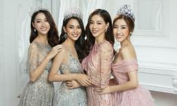 Tiểu Vy, Đỗ Mỹ Linh, Lương Thuỳ Linh 'đọ' vương miện trong bộ ảnh mới