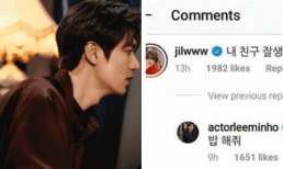 Lee Min Ho lộ cuộc trò chuyện ngọt ngào với nhân vật lạ mà quen 