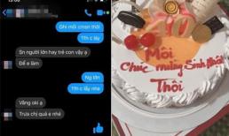 Đặt bánh sinh nhật ở chỗ ông chủ ưa rườm rà, mẹ trẻ nhận cái kết cười ra nước mắt