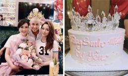 Bảo Thy đón sinh nhật vui vẻ, được chồng cưng như công chúa