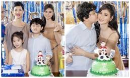 Mừng tuổi mới con trai, Trương Quỳnh Anh tiết lộ: 'Sushi thường tự tìm kiếm trên mạng xã hội mình là ai?'