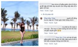 Lâu lắm mới đăng ảnh diện đồ tắm nóng bỏng, Phan Như Thảo lại bị chê: 'người nổi tiếng gì để mập dữ thần vậy'