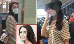 'Mỹ nhân Tân Cương' Địch Lệ Nhiệt Ba xuất hiện tiều tụy sau khi bị fan cuồng xông lên sân khấu cầu hôn