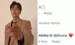 Được người này khen đẹp trai, Lee Min Ho ngay lập tức thả tim đáp trả ngọt ngào 