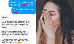 Cô vợ sôi máu khi bạn gái cũ công khai mồi chài chồng mình còn thách thức: 'Em chỉ là thế thân của chị thôi'