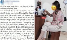 Vừa mới sinh con, vợ bị chồng 'đi đường quyền' và chỉ thẳng mặt quát: 'Đứa nào có tiền đứa đấy tiêu...'