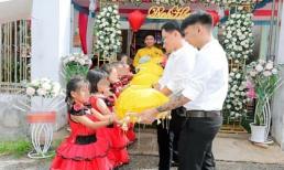 Dùng dàn phù dâu nhí đỡ tráp trong đám hỏi gây tranh cãi: Cô dâu ở Vũng Tàu nói gì?