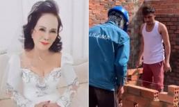 'Cô dâu 65 tuổi' đăng ảnh chồng trẻ làm phụ hồ dưới trời nắng chang chang để nuôi mình