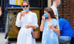 Suri lộ diện cùng mẹ sau thời gian dài tránh dịch, dáng vóc của cô bé 14 tuổi lại trở thành chủ đề bàn tán 