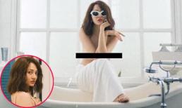 Bảo Anh đăng ảnh bán nude, che chắn sương sương vẫn khiến fan 'mất máu'