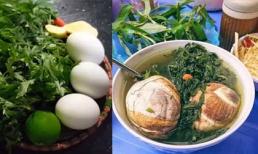 Cách hầm trứng vịt lộn ngải cứu, người gầy nhanh tăng cân, người bị mất ngủ, đau đầu cũng 'nhanh khỏi'