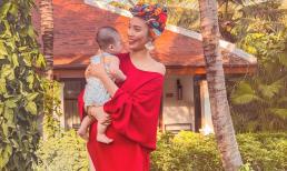 Con trai chưa được một tuổi, Lan Khuê đã hứa sẽ thành mẹ chồng 'chất chơi' thuê 10 bảo mẫu cho con dâu đỡ cực