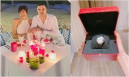 Phương Mai được chồng Tây tặng đồng hồ 130 triệu đồng nhân một năm ngày cưới