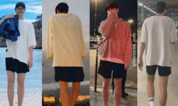 Sở hữu đôi chân dài gợi cảm thế này bảo sao mỗi lần Lee Min Ho “khoe hàng” dân tình cứ dán mắt vào nửa thân dưới của anh 