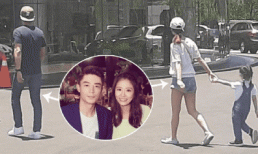 Xuống phố cùng bố mẹ, con gái 3 tuổi của Lâm Tâm Như hút ánh nhìn vì lớn phổng 