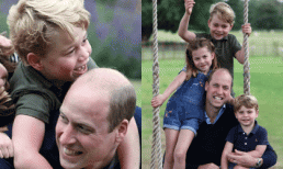 Lâu không gặp 3 nhóc tì nhà Công nương Kate đã lớn phổng, đáng chú ý nhất là Công chúa Charlotte 