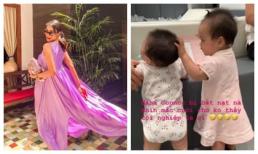 Chứng kiến con trai bị bạn gái túm tóc 'bắt nạt', Lan Khuê phản ứng cực hài