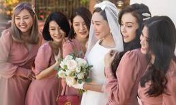 Thêm hình hiếm cực nét trong hôn lễ kín của Tóc Tiên, nhan sắc cô dâu lấn át dàn hotgirl