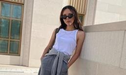 'Áo ba lỗ ông già' đang 'cháy', tất cả những cô gái thời trang đều mặc nó! 