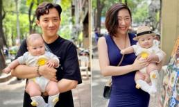 Bốn tháng sau sinh, em gái Trấn Thành vẫn chưa lấy được vóc dáng ban đầu, lộ rõ vòng hai ngấn mỡ