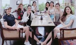Hội bạn thân toàn Hoa hậu Hà thành hội ngộ, 'đọ' nhan sắc một chín một mười
