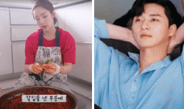 Park Min Young trổ tài làm kim chi, vậy mà dân mạng lại cứ réo gọi Park Seo Joon là sao? 