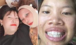 Thị Nở tái sinh Quách Phượng chụp cùng 'cô dâu 62 tuổi' Thu Sao, đăng thêm ảnh thời chưa chỉnh sửa và hiện tại?