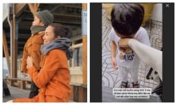 Quý tử nhà Hà Tăng sụt sùi khóc vì phải xa mẹ, nhìn mà tan chảy