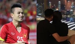 Tiền vệ Huy Toàn chào đón con trai đầu lòng với bạn gái bí mật